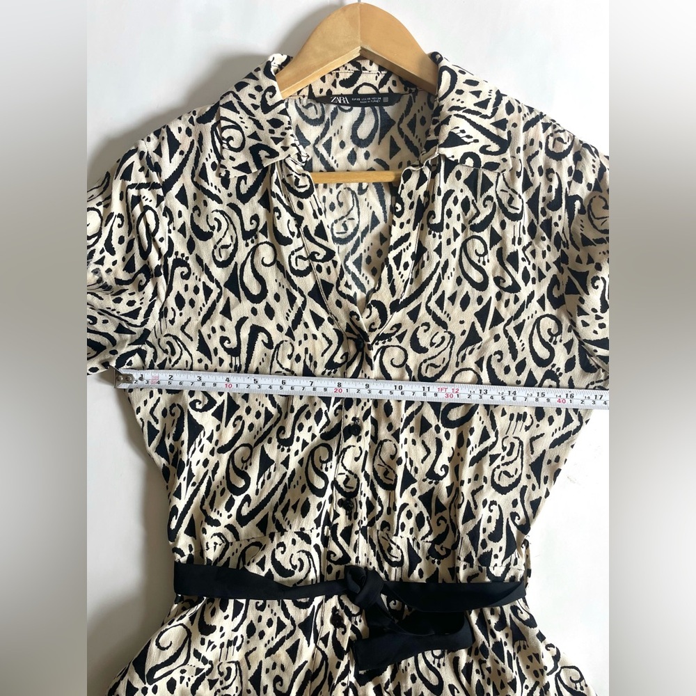 ZARA MIDI MAXI PRINTED SHIRT
DRESS Print l - Picture 11 of 12
